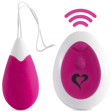 FeelzToys Anna Vibrating Egg, розовый, Виброяйцо на радиоуправлении