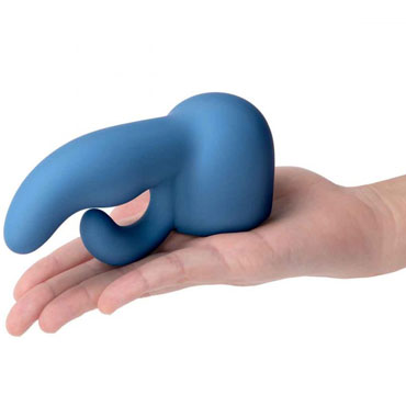 le WAND Petite Dual, синяя - Насадка для мини-ванда le WAND Petite - купить в секс шопе