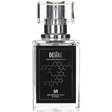 Desire M Концентрат феромонов Мускатный орех и Море, 30 мл, Концентрат молекулярных феромонов для мужчин