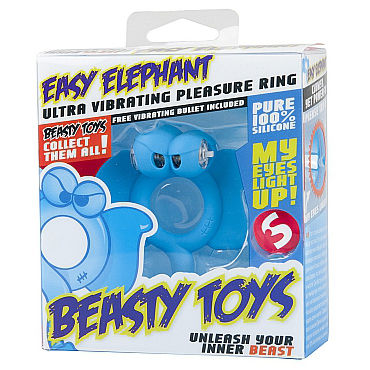 Shots Toys Easy Elephant - фото, отзывы