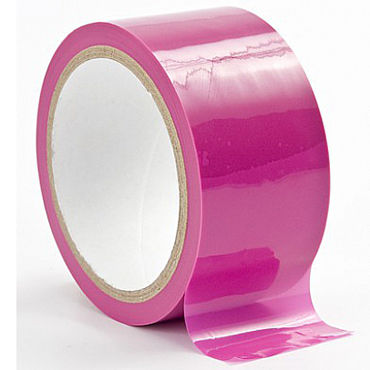 Shots Toys Bondage Tape, розовая, Лента для бандажа