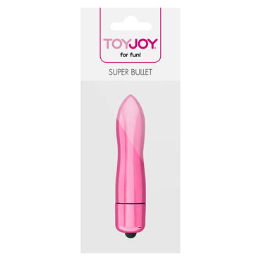 Toy Joy Super Vibrating Bullet, розовая - фото, отзывы