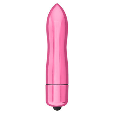 Toy Joy Super Vibrating Bullet, розовая, Мощная вибропуля