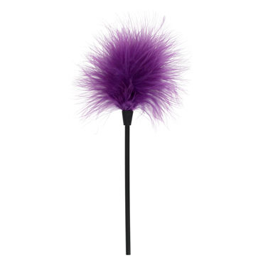 Toy Joy Sexy Feather Tickler, фиолетовая, Мягкая кисточка для игр
