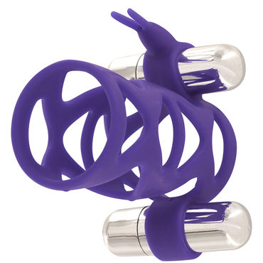 Toy Joy Double Tickler Sleeve Set, фиолетовый - фото, отзывы