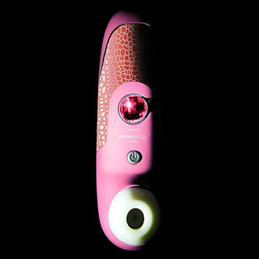 Womanizer W100, розовый - Вакуумный стимулятор клитора - купить в секс шопе