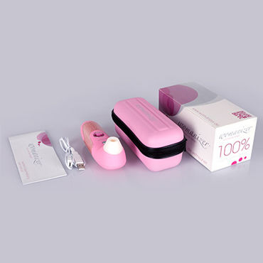 Womanizer W100, розовый, Вакуумный стимулятор клитора и другие товары Womanizer с фото