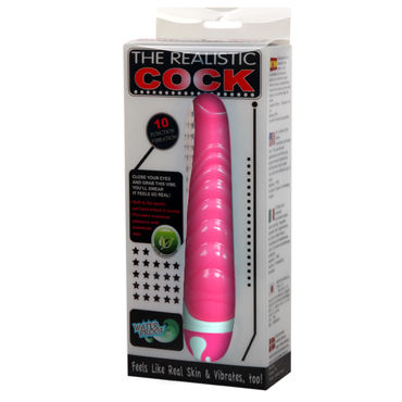 Baile The Realistic Cock - Рельефный вибратор - купить в секс шопе