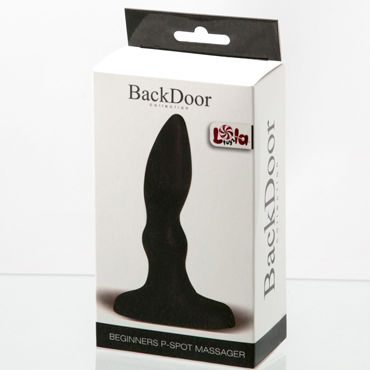 Lola Toys Back Door Beginners P-Spot Massager, черный - Стимулятор простаты для начинающих - купить в секс шопе