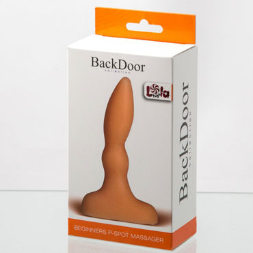 Lola Toys Back Door Beginners P-Spot Massager, телесный - Стимулятор простаты для начинающих - купить в секс шопе