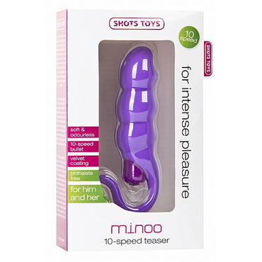 Shots Toys Minoo, фиолетовый - фото, отзывы