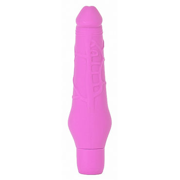 Shots Toys Silicone Penis, розовый, Вибратор реалистичной формы