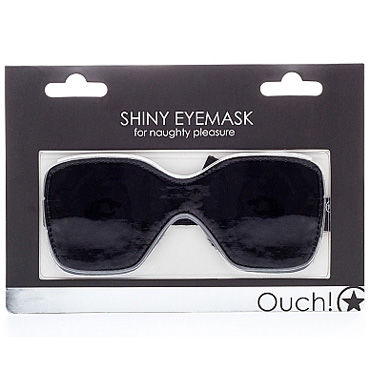 Ouch Shiny Eye mask, черная - фото, отзывы