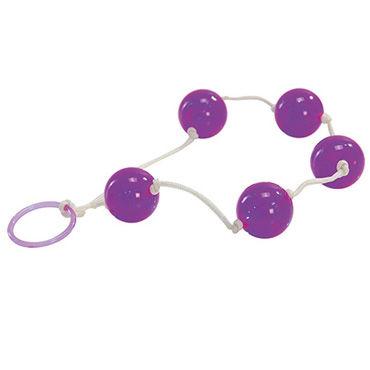 Toyz4lovers Jammy Jelly Anal Love Balls, фиолетовые, Анальные шарики