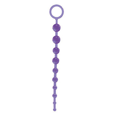 Toyz4lovers Jammy Jelly Anal 10 Beads, фиолетовые, Анальные бусы