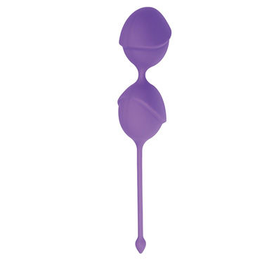 Toyz4lovers Silicone Delight Pussy Lichee, фиолетовые, Вагинальные шарики