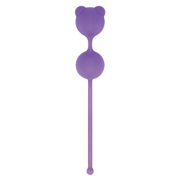 Toyz4lovers Silicone Pussynut Double, фиолетовые, Вагинальные шарики