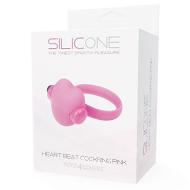 Toyz4lovers Silicone Heart Beat, розовое - фото, отзывы