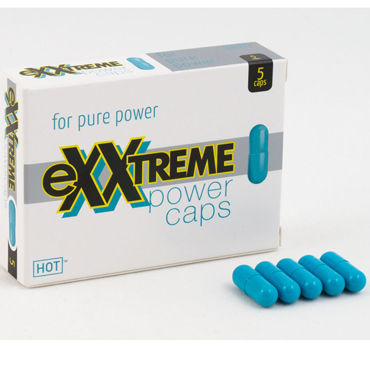 Hot Exxtreme Power Caps, 5 капсул, Для улучшения потенции