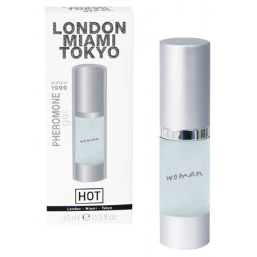 Hot London Miami Tokio Woman, 15мл, Женский гель-концентрат феромонов