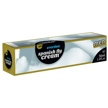 Hot Ero Erection Spanish Fly Cream, 30мл, Возбуждающий крем для мужчин