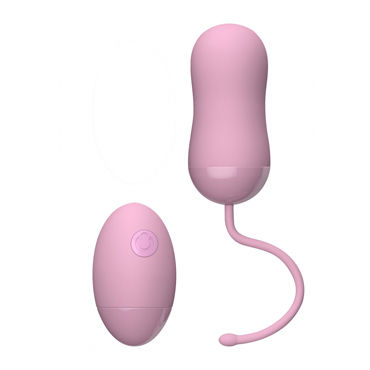Toy Joy Lulu Wireless Remote Egg, розовое, Виброяйцо с дистанционным управлением