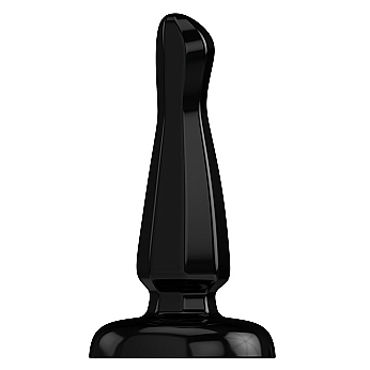 Shots Toys Bottom Line Butt plug Model 3, 10 см черная, Анальная пробка