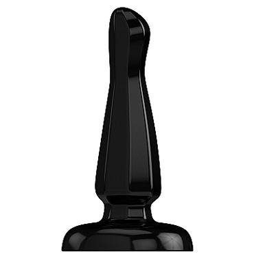 Shots Toys Bottom Line Butt plug Model 3, 13 см черная, Анальная пробка