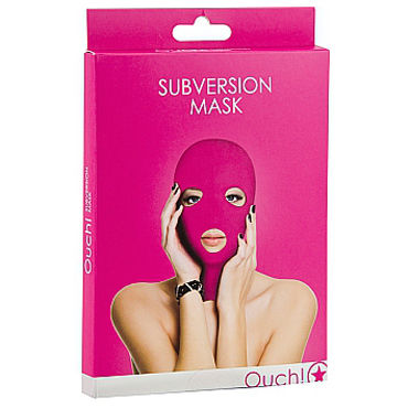 Ouch! Subversion Mask, розовая - фото, отзывы