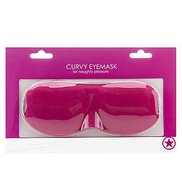 Ouch! Curvy Eye mask, розовая - фото, отзывы