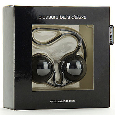 Shots Toys Pleasure Balls Deluxe, черные - фото, отзывы