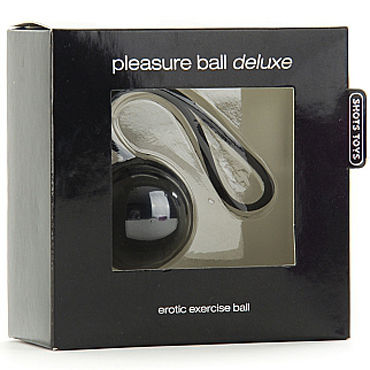 Shots Toys Pleasure Ball Deluxe, черный - фото, отзывы