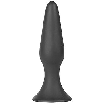 Shots Toys Silky Butt plug, черная, Анальная пробка большого размера