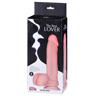 Lola Toys The Best Lover, 18.5 см - Реалистичный фаллоимитатор на присоске - купить в секс шопе