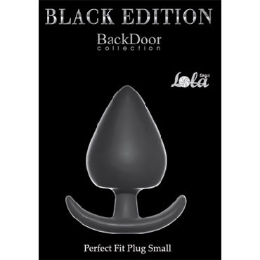 Lola Toys Back Door Perfect Fit Plug Small, черная - фото, отзывы