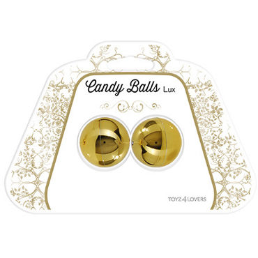 Toyz4lovers Candy Balls Lux, золотые - фото, отзывы