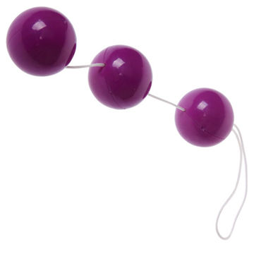 Baile Sexual Balls круглые, фиолетовые, Анальные шарики
