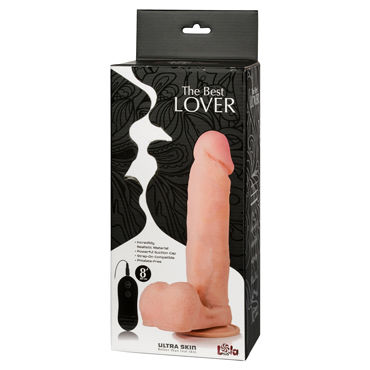 Lola Toys The Best Lover Вибратор 18 см, Реалистичный, на присоске