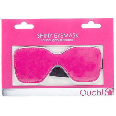 Ouch! Shiny Eyemask, розовая - фото, отзывы