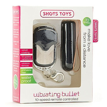 Shots Toys Vibratting Bullet, черная - фото, отзывы