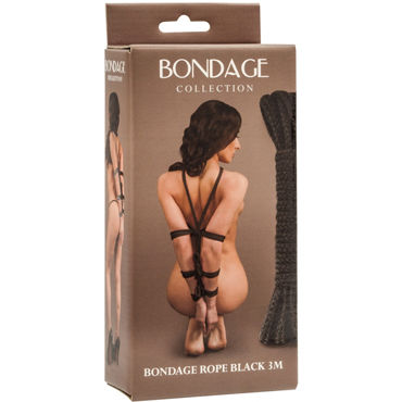 Lola Toys Bondage Collection Bondage Rope, черная - фото, отзывы