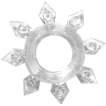 Lola Toys Rings Gear, прозрачное, Эрекционное кольцо
