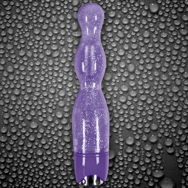 NS Novelties Starlight Gems Libra, фиолетовый - Стильный мультискоростной вибратор - купить в секс шопе
