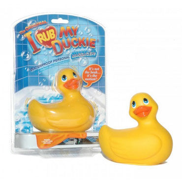 Bigteaze Toys I Rub My Duckie, желтый, Вибратор в форме утенка