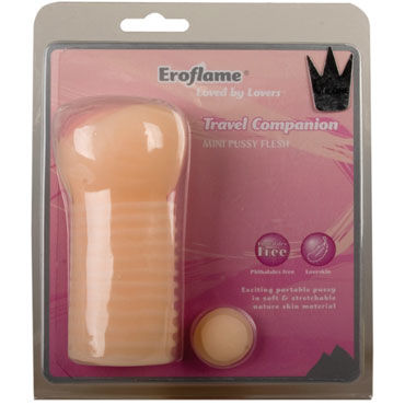 Eroflame Travel Companion - Компактный мастурбатор-вагина - купить в секс шопе