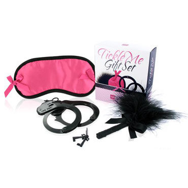 LoversPremium Tickle Me, розовый, Подарочный набор для эротических игр