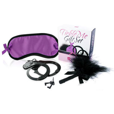 LoversPremium Tickle Me, фиолетовый, Подарочный набор для эротических игр