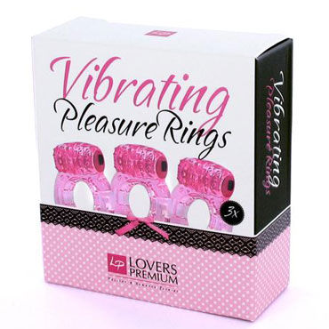LoversPremium Pleasure Rings - Набор эрекционных колец - купить в секс шопе