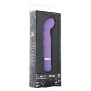 NMC Handy Climax Textured, фиолетовый, Вибратор с загнутой головкой