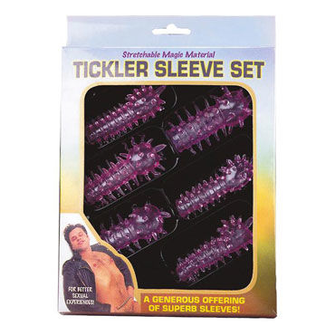 NMC Tickler Sleeve Set - Набор насадок на пенис - купить в секс шопе